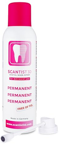 Scantist3D permanent - permanentes Dental Scan-Spray - 200 ml