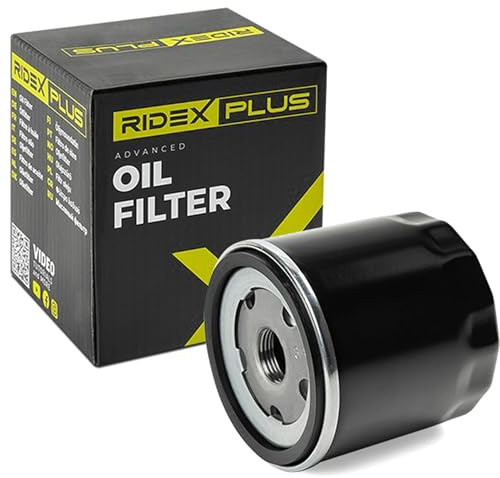 RIDEX PLUS Ölfilter Auto Motorölfilter Anschraubfilter 7O0048P Kompatibel mit VW Golf 7 Schrägheck 5G1, BQ1, BE1, BE2 Golf 5 Schrägheck 1K1 POLO 9N Polo Schrägheck 6R1, 6C1 Passat Variant 3G5, CB5
