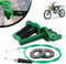 IUVWISN Gruppo acceleratore per moto da 22 mm gas rapido, cavo acceleratore rapido, universale, adatto per manubri da 50, 110, 125, 150, 200, 250 cc, Dirt Pit Bike, Mini Bike, colore: verde