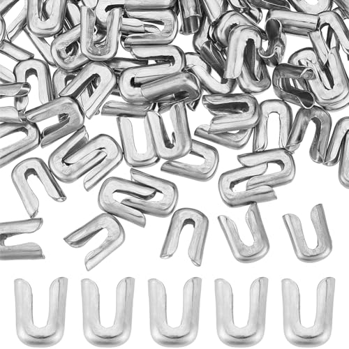 GORGECRAFT 100Stk 6mm Spiralknochenspitzen Aus Edelstahl Spiralstäbchenkappen Spiraldraht Metallstäbchen-Endabdeckung Passend Für Korsett Kleid Shapewear Stützstreifen DIY Nähen Kleid Kleidungsdekor