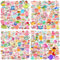200 PCS Tea Stickers, Floral Tea Time Party Favors Supplies Birthday Party Decorations Gifts Accessories Floral Tea Waterproof Vinyl Stickers for Kids Adults Girls Women for Water Bottle Laptop