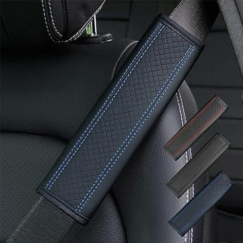 HHDGJKKK 2pcs Gurtpolster Auto, für Audi Q3 S-Line/Q3 Quattro/Q3 Sportback/Q5/Q5 Auto Sicherheitsgurt Schulterpolster Polsterung für Sitzgurt im Auto Komfortablem,C