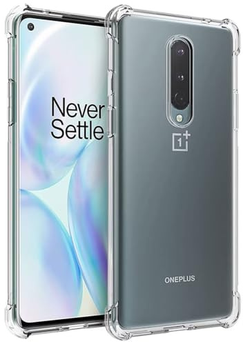 Yerebel Custodia per OnePlus 7 Pro, Custodia Protettiva per GM1910 Copertura trasparente flessibile in morbido silicone TPU cover per OnePlus 7 Pro Cristallo Trasparente