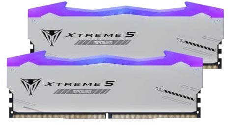 Patriot Viper Xtreme 5 MPower DDR5 RGB RAM 48GB (2X24GB) 8000MT/s CL38 UDIMM Desktop Gaming Arbeidsspeicher Kit - PVXR548G80C38KM