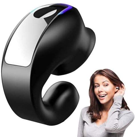 Auriculares con Clip De Oreja Abierta | Auricular Blue-Tooth Inalámbrico A Prueba De Agua | 5.3 Auriculares Blue Tooth | Auriculares Inalámbricos con Ganchos | Inalámbrico 6 Horas De Reproducción