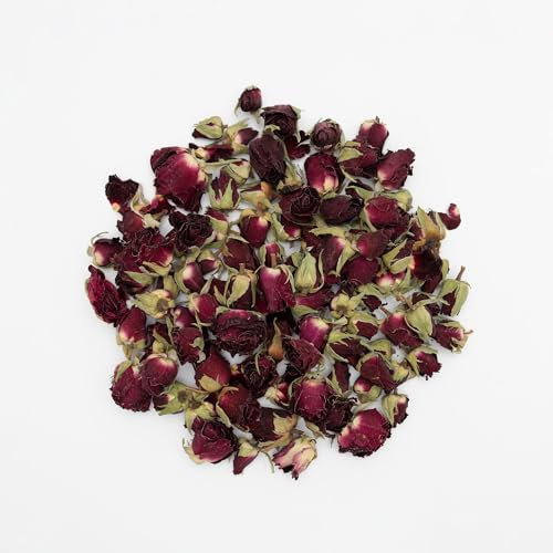 Red Rose Buds (Dark Red)