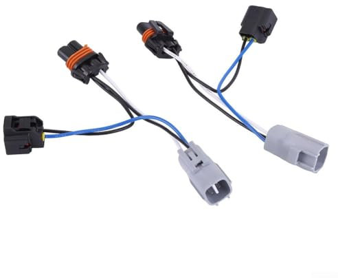 2 Stück Scheinwerfer-Konverter-Kabelbaum-Adapter, Scheinwerfer-Konverter-Kabelbaum passend für Toyota für 4Runner 2021–2023 810020