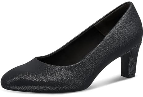 Tamaris Damen Pumps Vegan metallic 39