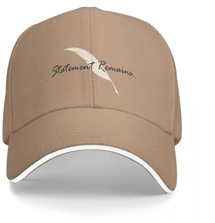 OOAXBEED Basecap Baseball Cap Statement Remains (Heller Hintergrund) Bucket Hat Baseball Cap Mütze Junge Kind Mütze Damen