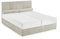 ATLANTIC home collection Stauraum- Boxbett Alicia mit Kissenrolle