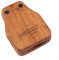 YUANGANG Cajon Drum Zubehör, Holz Percussion Instrument mit Glocken Hand Tamburin Fuß Percussion für Box Drum Enhanced Rhythmic Play(GK02M)