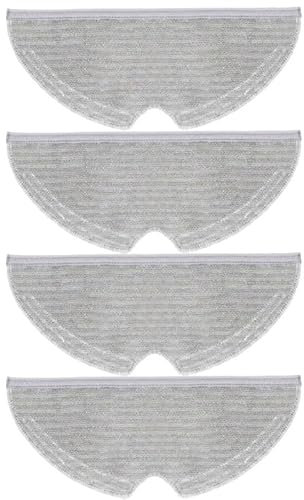 MVGVPLVLTN Accesorios for aspiradora robótica Xiaomi Mi Vacuum-Mop 2 Pro+ STYTJ02ZHM, Rodillo Principal, Cepillo Lateral, Filtro HEPA, trapeador y Piezas(Mop x 4)