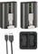 Ring 6800 mAh Quick Change Battery Pack V4 Battery and Charging Station for Ring Camera, Replacement Battery for Ring Video Doorbell 2/3/4/3 Plus, Stick Up Cam (2/3Gen), Spotlight Cam Batteries, Pack