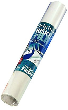 Frisket SA52804 Rouleau de film adhésif pelable brillant 63,5 cm x 3,66 m Transparent