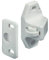 Cupboard Door White Plastic Roller Catch