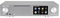 CocktailAudio x30 chaîne hiFi système audio avec fM, lecteur cD et réseau via amplificateur argent foncé)
