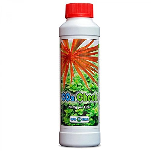 Aqua Rebell ®️ CO2 Check - 20mg/Liter - 250ml Testflüssigkeit mit Farbindikator für CO2 Dauertest zum genauen Bestimmen des Co2 Gehaltes im Aquarium
