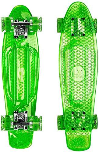 Ridge Skateboard Blaze Mini Cruiser , grün/multi, 55 cm