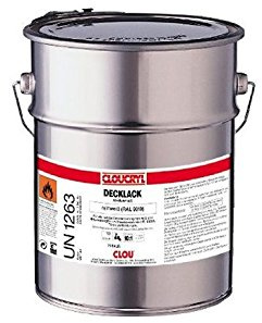 CLOU CLOUCRYL Decklack RAL 9010 reinweiß 2,5 Liter