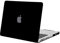 MOSISO Hülle Kompatibel mit MacBook Pro 13 Zoll Alte Version (Modell: A1278, mit CD-ROM) Early 2012/2011/2010/2009/2008, Plastik Hartschale Schutzhülle Case Cover, Schwarz
