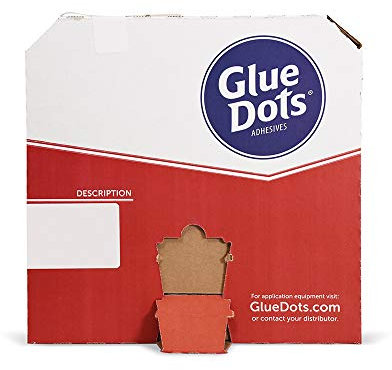 Glue Dots Removable Double Liner Roll, Synthetic Material, 26 x 25.4 x 3.8 cm