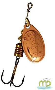 Spinner Mepps Aglia, Kupfer, Nr. 2