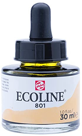 Ecoline Flüssig-Aquarellflasche 30 ml Gold 801 (11258011)