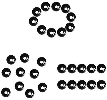 30 Expander Sling Ball | Tensioning Rubber Ball Black for Tarpaulin, Tarpaulin, Tent Tarpaulin, Tensioning Rubber Tarpaulin Tensioner Ball