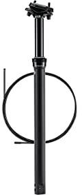 Crankbrothers Highline XC/Gravel Dropper Seatpost, Short 297mm Length, 60mm Travel, 27.2mm Diameter, Black