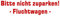 kleb-Drauf | Bitte Nicht zuparken! Fluchtwagen | Rot - matt | Autoaufkleber Autosticker Decal Aufkleber | Auto Car Motorrad Fahrrad Roller Bike | Deko Tuning Stickerbomb Styling Wrapping