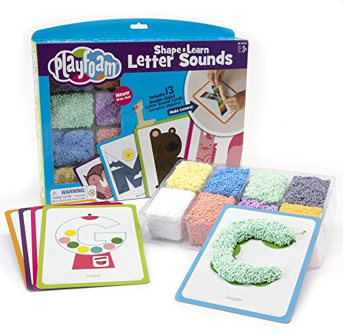 Learning Resources Playfoam Shape & Learn Letter Sounding Preschool Readiness Activity, Ages 3+