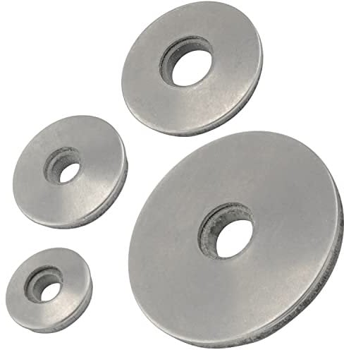 OPIOL QUALITY® Dichtscheiben mit EPDM 6,2x16 mm aus Edelstahl A2 V2A (20 Stück) Unterlegscheiben Neopren Dichtung Dichtscheibe für Spenglerschrauben Gummi