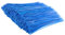 Gocableties Blue Cable Ties, 300mm x 3.6mm, Bulk Pack of 1000, 12” Premium Nylon Zip Ties, Multi-Purpose Plastic Tie Wraps, Secure Self-Locking Mechanism, for Home, Garden, Office and DIY