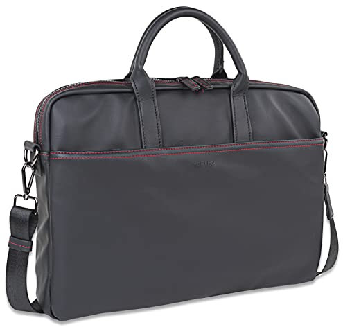 Jaslen - Maletin Portatil 15 6 Pulgadas Bolsa Portatil 15.6 Pulgadas Maletin Ordenador Portatil Maletin Para Portatil 15.6 Pulgadas Maletin Portatil 15, Negro