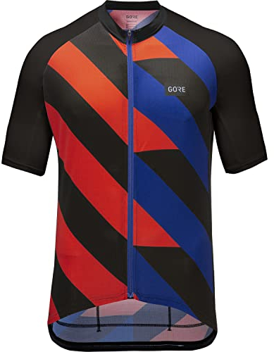 GORE WEAR Herren Signal Trikot Vest, Black/Fireball, M EU