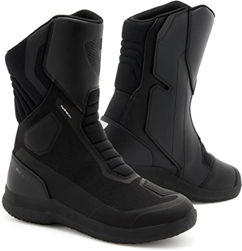 REV'IT! Revit Pulse H2O stivali da moto impermeabili (Black,47)