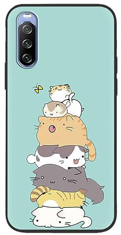 LMLQSZ Hülle für Sony Xperia 10 IV, Handyhülle Crystal Hochwertige ultradünne Bumper Silikon Schutzhülle Cover TPU Case Weiche Handytasche für Sony Xperia 10 IV (6,0) - LLM39