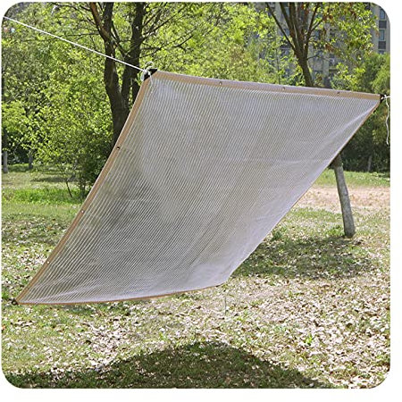 Respirant Toile Tendue, Réfléchissant Voile Dombrage 5x5m/4x3m Feuille D'aluminium Matière Avec Corde Libre Voiture Restaurant Plein Air Pelouse 75% Antis UV Indéchirable Pergola ( Size : 1x3m )