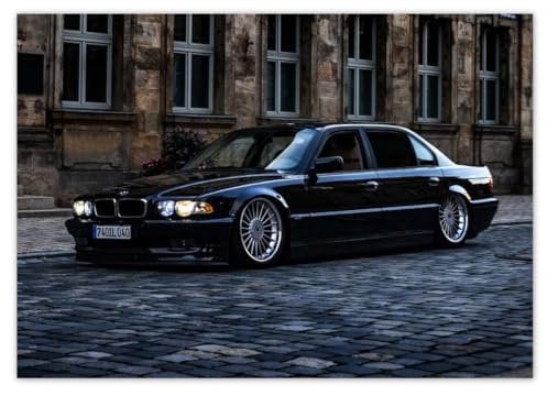 H3516Z_PL1A3 Foto-Poster, 42 x 29,70 cm, Motiv: Nizza Car 740IL