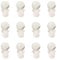 INCREWAY Lot de 12 bouchons de bouteille de vin, bouchon de bouteille en forme de boule de cristal, bouchon hermétique en silicone, conservateur de vin pour bouteille en verre