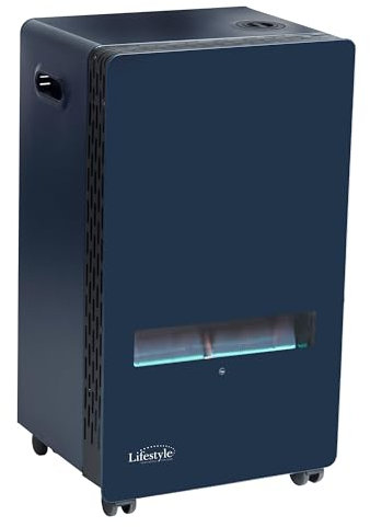Lifestyle Azure Blue Flame Portable Indoor Gas Heater