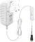 12V 3A 36W LED Strip Power Supply with Switch, White AC/DC Switching Power Adapter, 240V to 12V Wall Wart Transformer for LED Strip 5.5/2.1 DC Female Barrel Connector to Screw Adapter