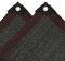 Tenda da sole – 4 x 6 m con occhiello 90% protezione solare, colore nero, rettangolare, in tessuto per giardino, terrazzo, terrazzo, protezione UV, per piante