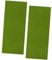 BESPORTBLE 2St Grasmatte selber Machen Modellmaterial trainieren Bürodekoration Teppich Rasen beflocken selber Machen Rasen Papier Rasen Sandkasten Bettwäsche Hausnummer Bahn Baby Anlage