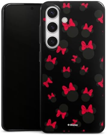 Slim Case extra dünn kompatibel mit Samsung Galaxy S24 Silikon Handyhülle schwarz Hülle Maus Disney Mickey & Minnie Mouse