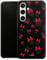 Slim Case extra dünn kompatibel mit Samsung Galaxy S24 Silikon Handyhülle schwarz Hülle Maus Disney Mickey & Minnie Mouse