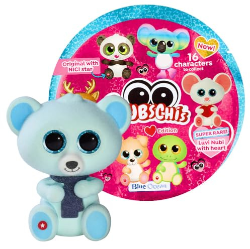 Generisch Blue Ocean Glubschis Sammelfigur Herz Serie 2 - Glubschi Glitzer - Figur Benjie