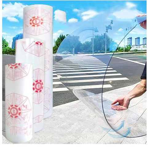 Transparente Polycarbonat-Dachplatten,PC Endurance Board，Frühbeet Ersatzplatten，Wasserdichte UV-Schutz Isolierplatten,Für Dächer,Carports,Vordächer,Wintergärten ( Size : W1*L20m/W3.28*L65.62ft )