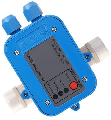 Pressensteuerung Automatischer Wasserpumpen-Druckregler – Elektrischer Pumpenschalter für Automatische Steuerung – Pumpendruckbehälter – Zuverlässiger Wasserpumpenregler