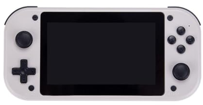 NULA M17 - Consola de juegos de mano retro, con 128 G 20000 + juegos clásicos, 4,3 pulgadas, emulador de vídeo de mano retro, sistema Linux para niños y adultos, color plateado